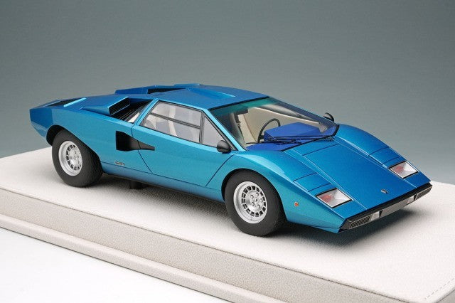 EIDOLON EML195C 1/18 Lamborghini Countach LP400 1974 Tahichi Blue Metallic