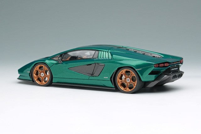 EIDOLON EM740C 1/43 Lamborghini Countach LPI 800-4 Green Resin Limited 112pcs