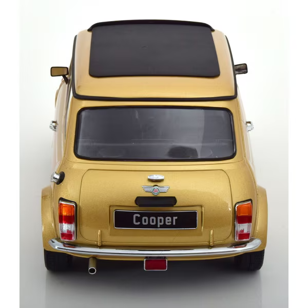 KK Scale KKDC120076L - 1/12 Mini Cooper Sunroof Gold Metallic Left-Hand Drive