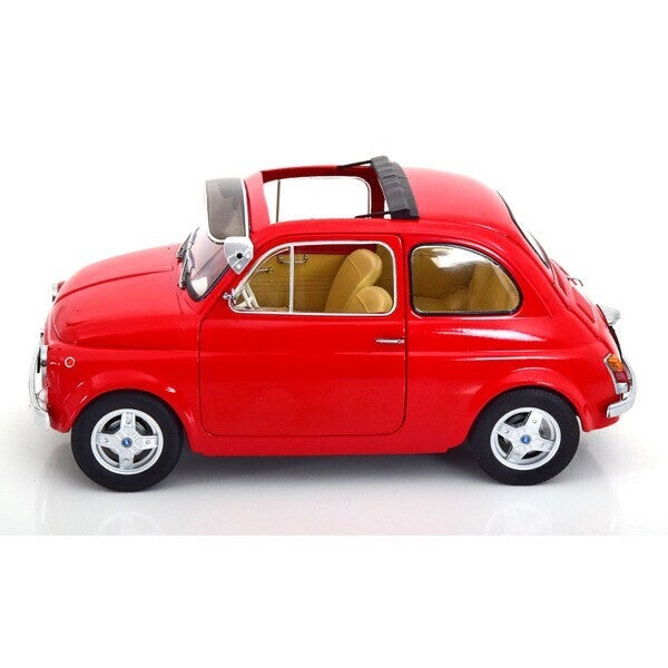 KK Scale KKDC120061 - 1/12 Fiat 500 F Custom 1968 Red [Die-cast Mini Car]