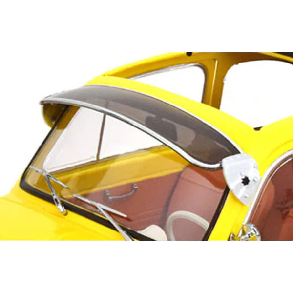 KK Scale KKDC120064 1/12 Fiat 500 F Custom 1968 Yellow [Die-cast Mini Car]