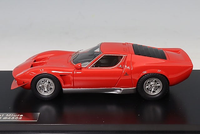 Matrix MX51207012 1/43 Lamborghini Miura P400S Millechiodi #4302 1969 Red Resin