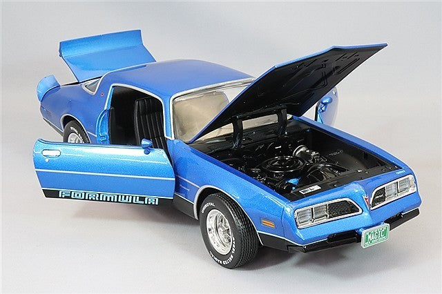 American Muscle KS-AMM1331 1/18 Pontiac Firebird 1978 Blue Diecast