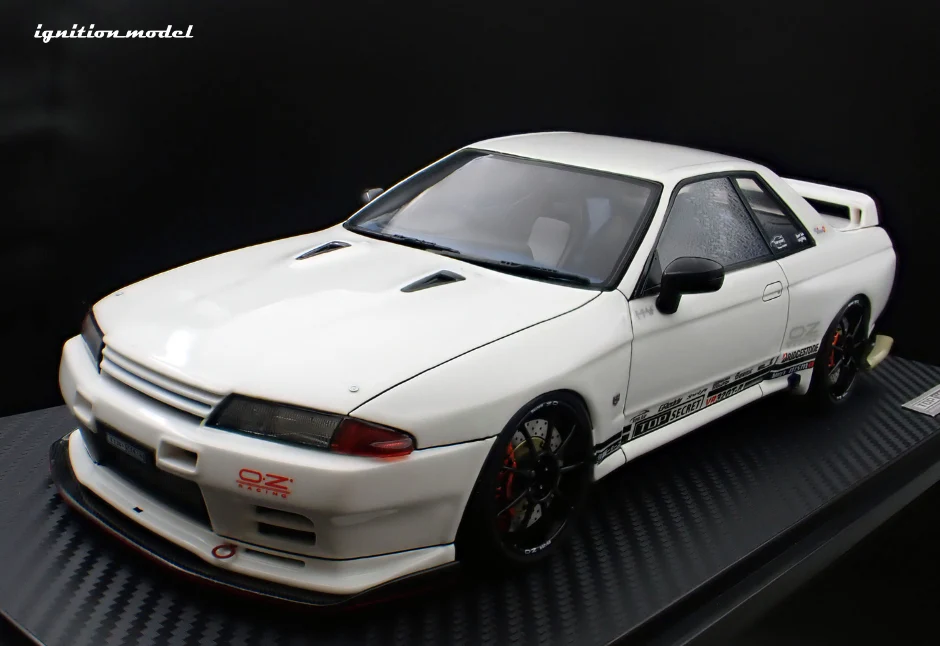 Ignition Model IG3520 1/18 TOP SECRET VR32 Nissan Skyline GT-R R32 White Resin