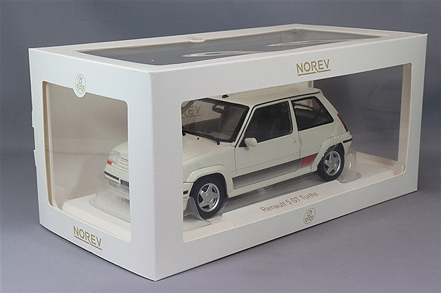 Norev NO185206 1/18 Renault Super 5 GT Turbo Phase 2 1989 Panda White Diecast