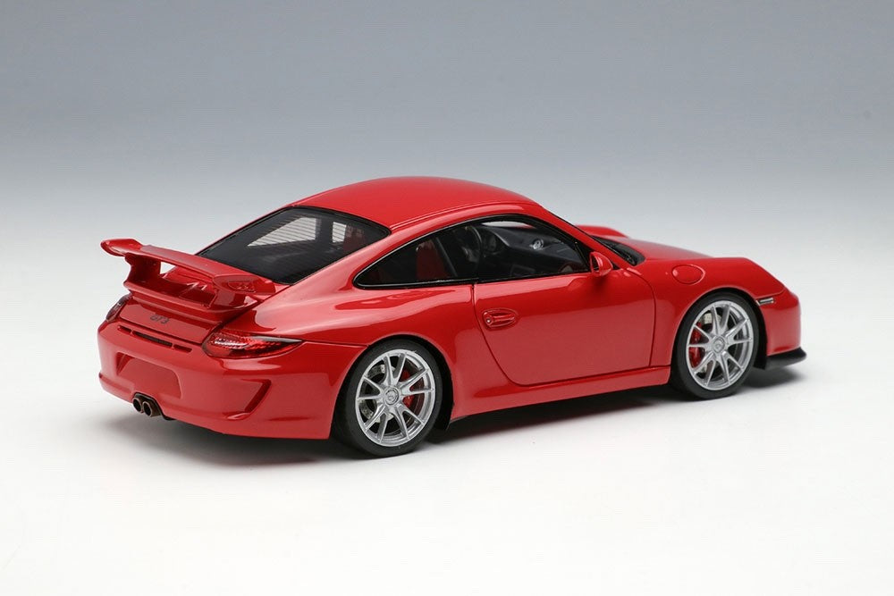 Make Up EIDOLON EM602A 1/43 Porsche 911 997.2 GT3 2010 Guards Red Resin Model