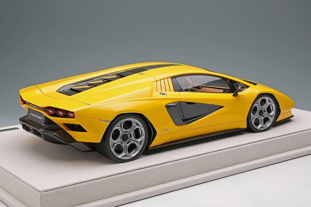 Make Up EIDOLON EML160D 1/18 Lamborghini Countach LPI 800-4 2022 Giallo