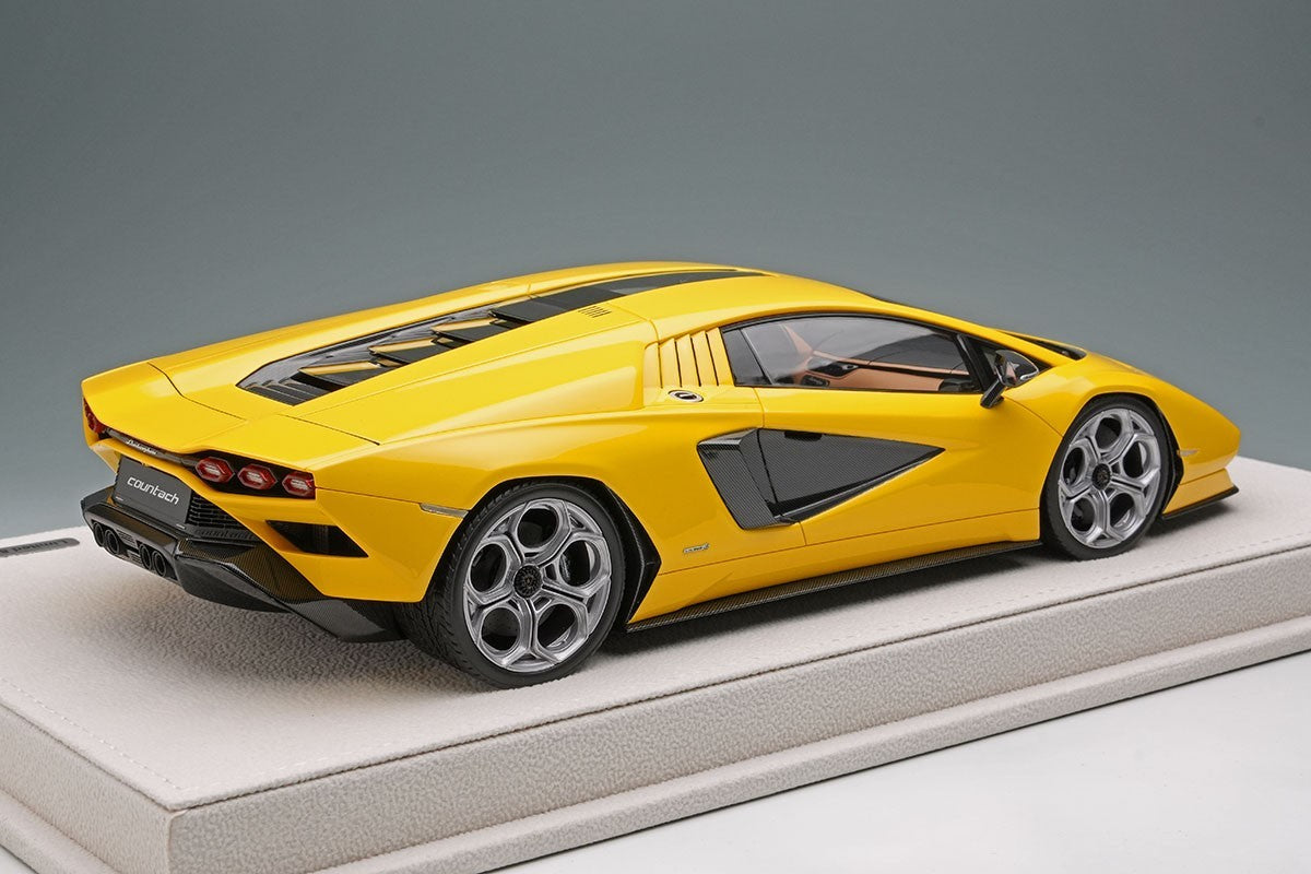 Make Up EIDOLON EML160D 1/18 Lamborghini Countach LPI 800-4 2022 Giallo