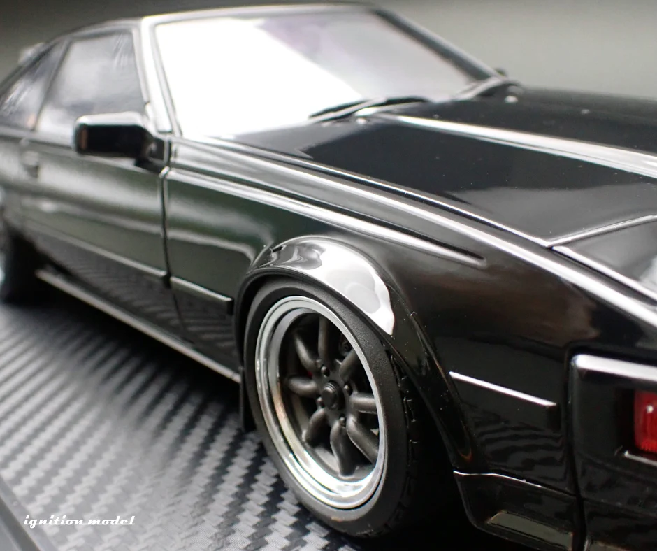 Ignition Model IG3531 1/18 Toyota Celica XX A60 Supra Watanabe Black Resin
