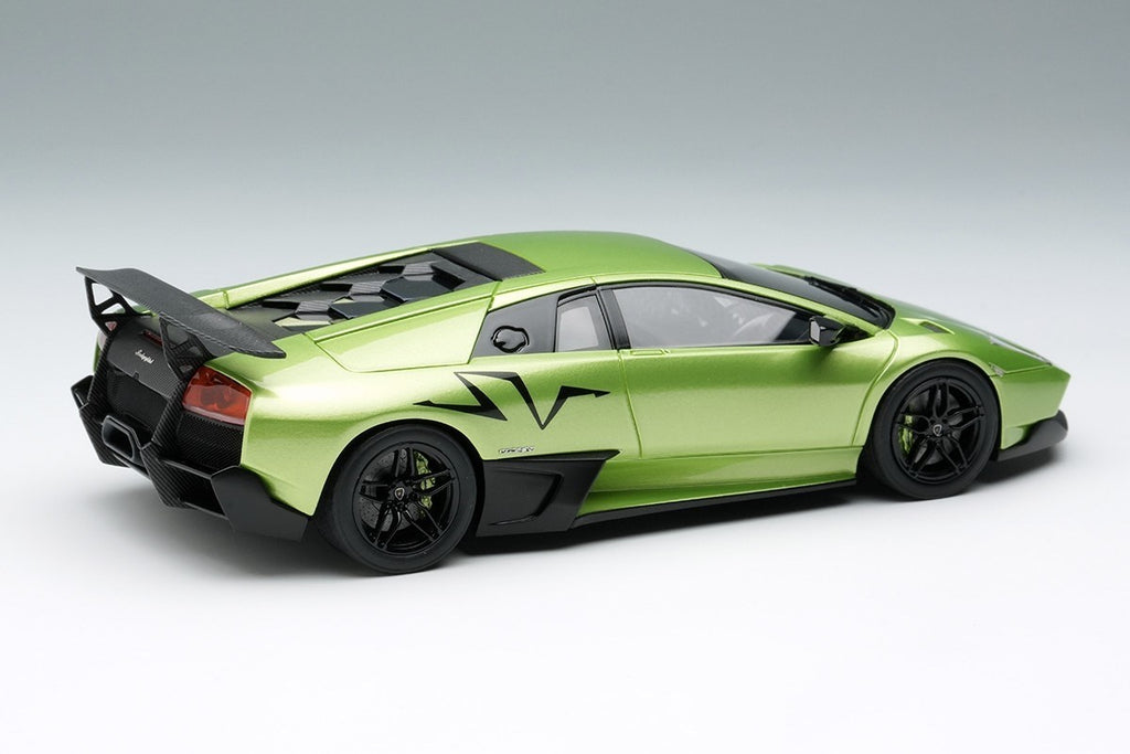 EIDOLON EM336F 1/43 Lamborghini Murcielago LP670-4 SV 2009 Pearl Green Resin Car