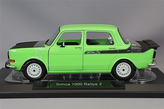 Norev NO185715 1/18 Simca 1000 Rallye 2 1976 Racing Green Diecast