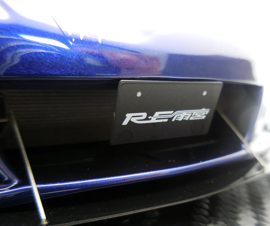 Ignition Model IG3243 1/18 RE Amemiya Mazda RX-8 SE3P Blue Resin w/ Figure