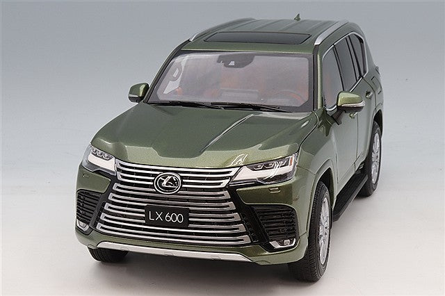 LCD Model LCD18021NG 1/18 Lexus LX600 Nori Green SUV Diecast