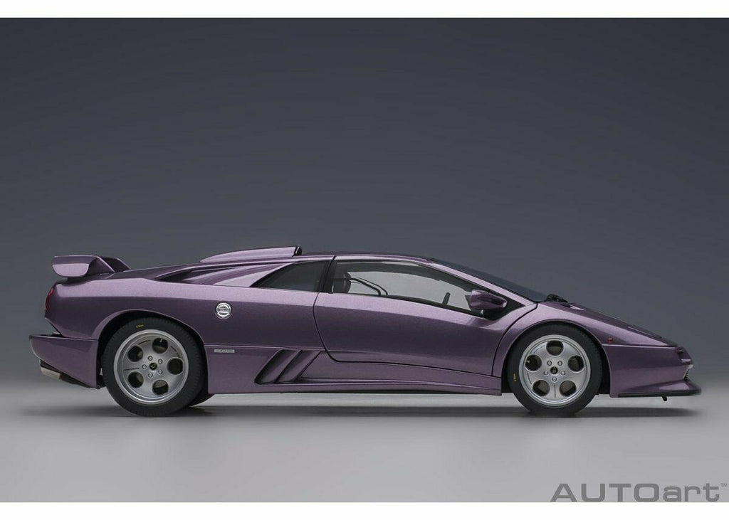 AUTOart 79142 1/18 Lamborghini Diablo SE30 Jota Metallic Purple Coupe