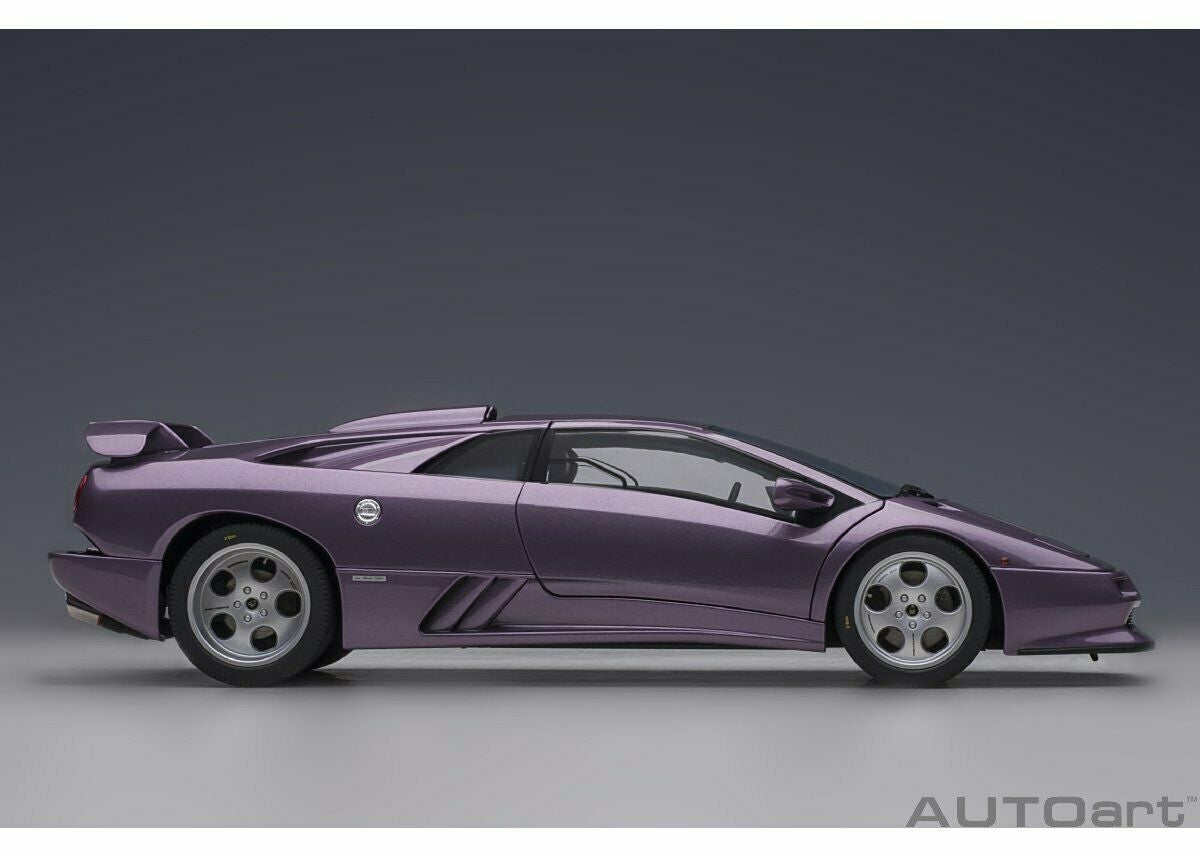 AUTOart 79142 1/18 Lamborghini Diablo SE30 Jota Metallic Purple Coupe