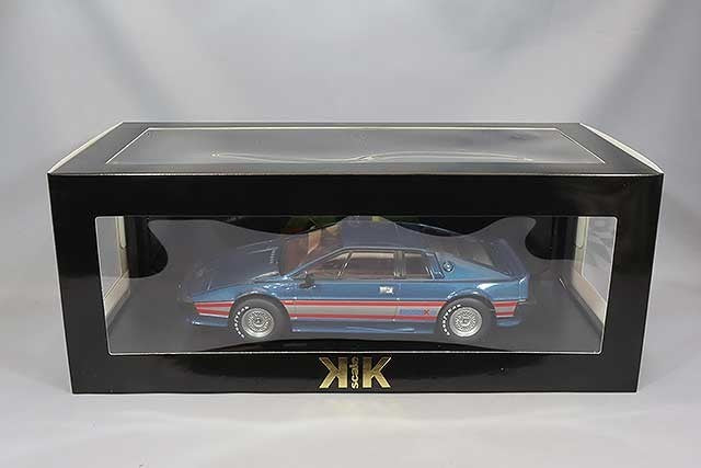 KK Scale KKDC181193 1/18 Lotus Esprit Turbo 1981 Essex Blue Metallic