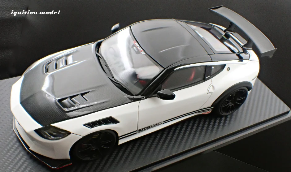 Ignition Model IG3381 1/18 TOP SECRET Nissan Fairlady Z RZ34 White Resin