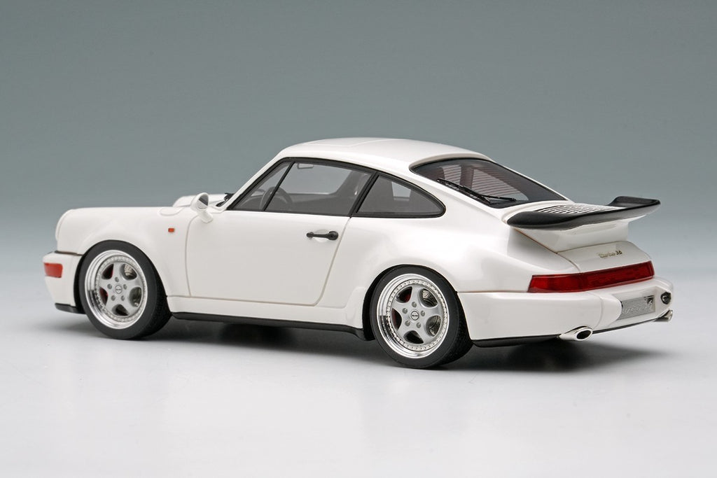 Make Up VISION VM158H 1/43 Porsche 911 964 Turbo 3.6 1993 White Resin Model Car