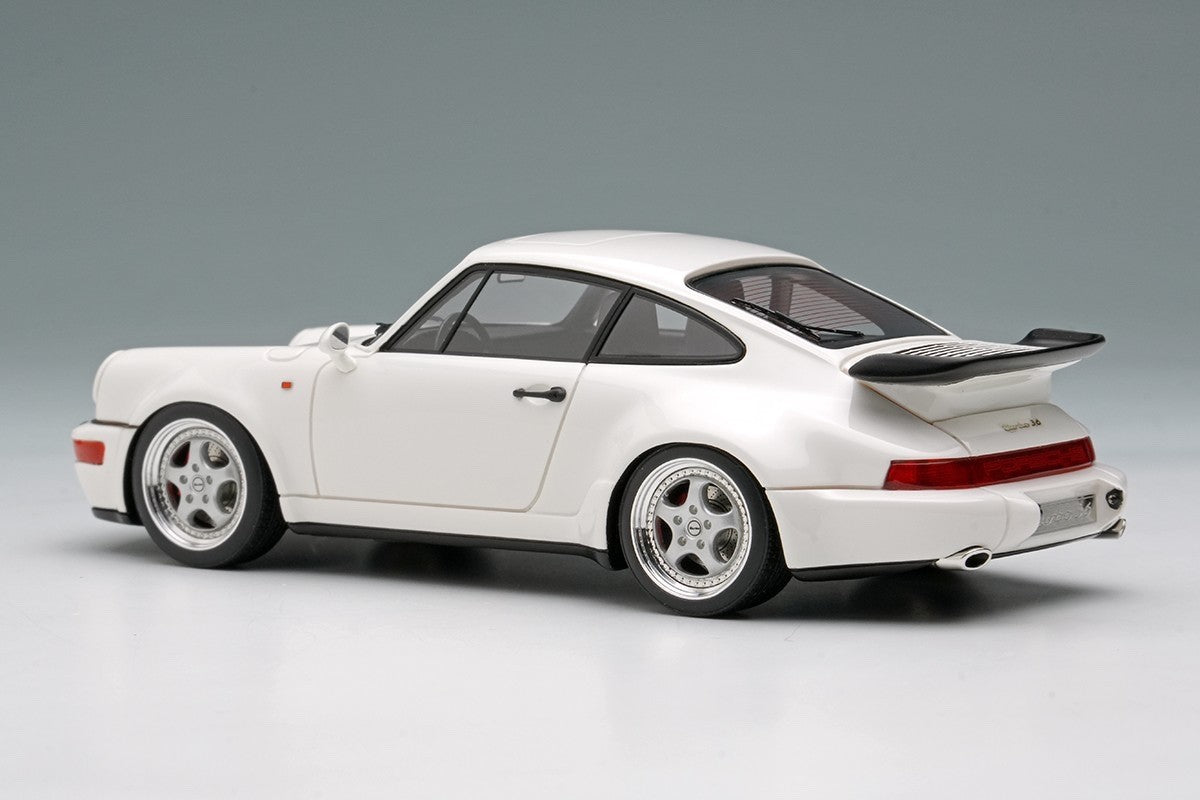 Make Up VISION VM158H 1/43 Porsche 911 964 Turbo 3.6 1993 White Resin Model Car