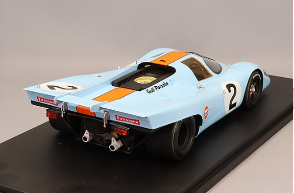 Spark S18DA71 1/18 Porsche 917K Daytona Winner 1971 #2 Multi Color Resin