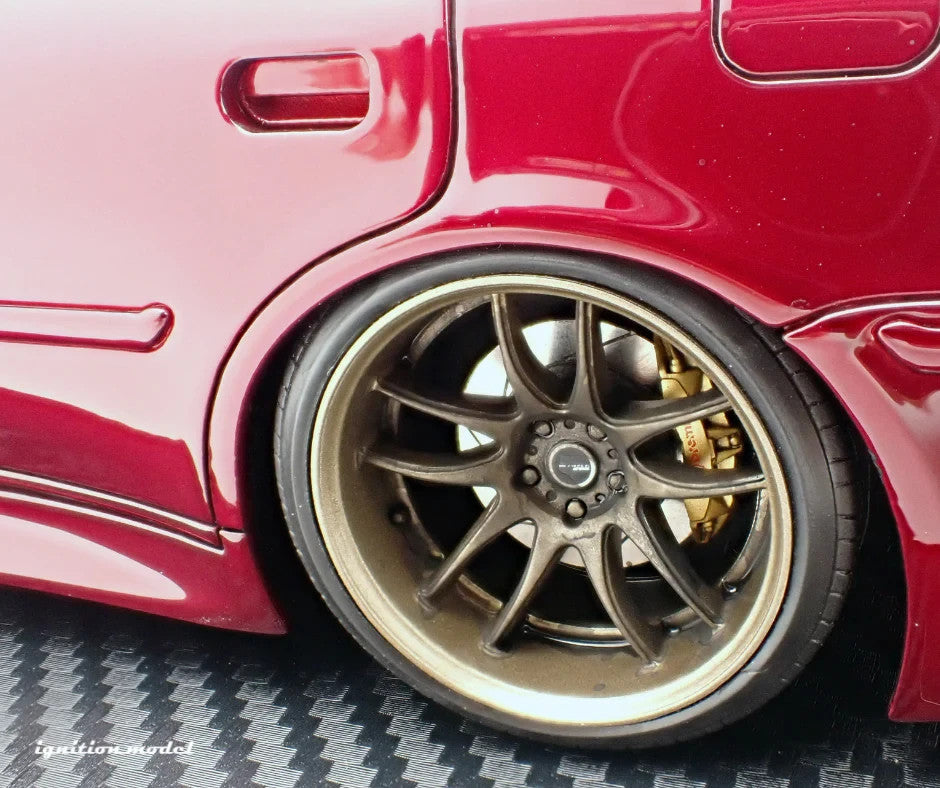 Ignition Model IG3577 1/18 VERTEX Toyota Mark II JZX100 Red Metallic Resin