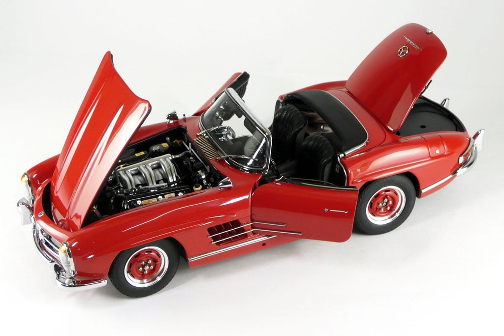 CMC M-282 1/18 Mercedes-Benz 300 SL W198 Roadster Open 1957 Red Diecast Ltd 1500