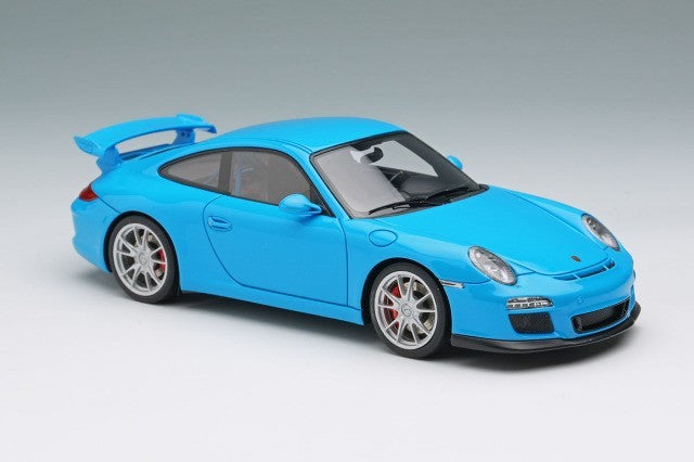 EIDOLON EM721A 1/43 Porsche 911 (997.2) GT3 Clubsport 2010 Riviera Blue Limited