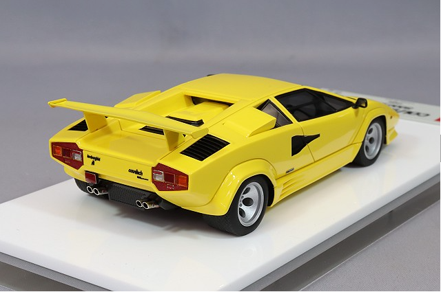Make Up EIDOLON EM652E 1/43 Lamborghini Countach LP5000 QV Yellow/Black 1988