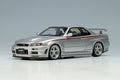 Make Up EIDOLON EM436A 1/43 Nissan Skyline GT-R BNR34 Nismo R-tune Silver