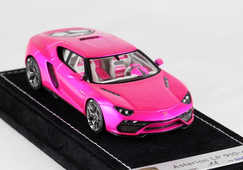 Looksmart LS441SC 1/43 Lamborghini Asterion LP910-4 2014 Flash Pink Ltd 25pcs