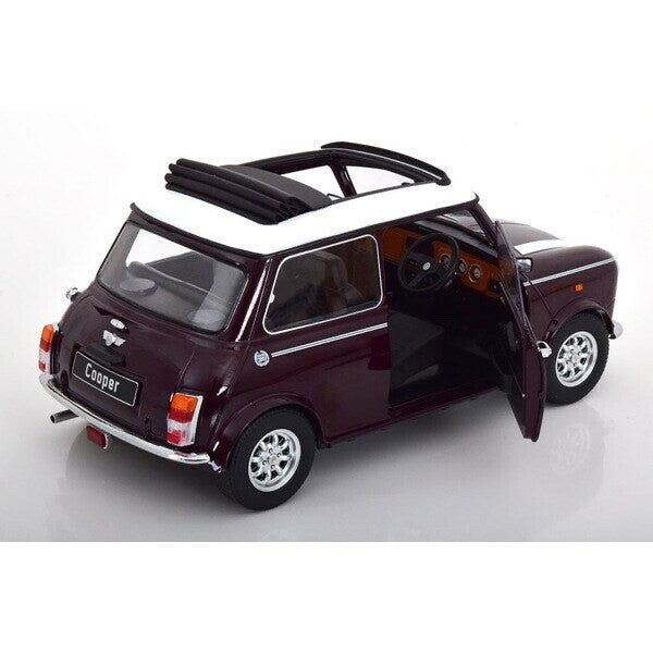KK Scale KKDC120075R - 1/12 Mini Cooper Sunroof Purple Metallic/White Right-Hand