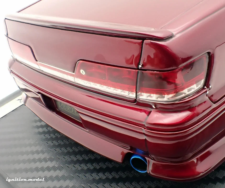Ignition Model IG3577 1/18 VERTEX Toyota Mark II JZX100 Red Metallic Resin