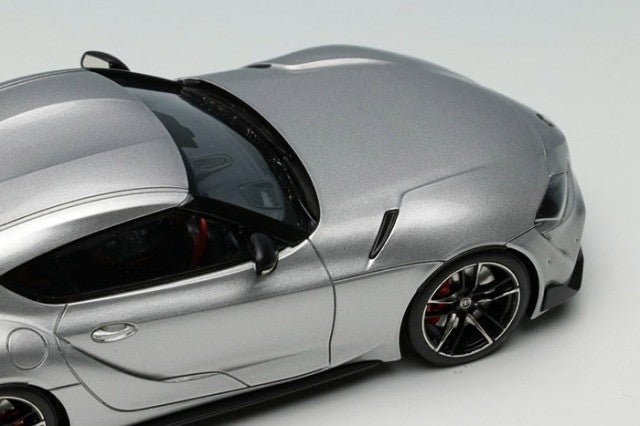 EIDOLON EM467F 1/43 Toyota GR Supra RZ Japan Spec Silver Metallic