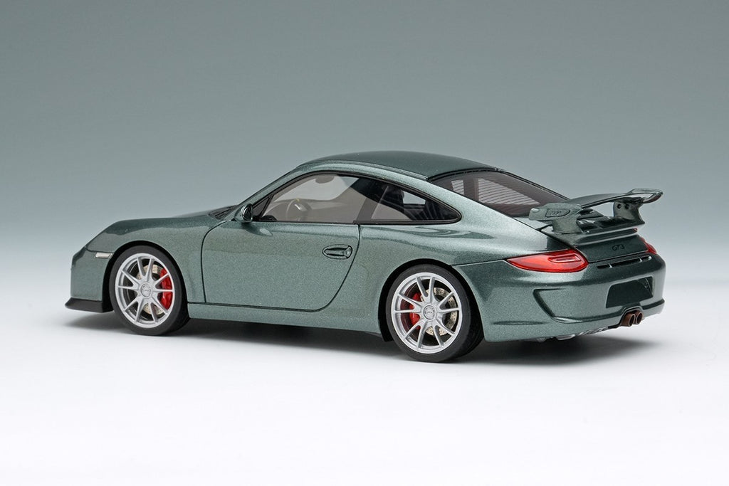 Make Up EIDOLON EM602K 1/43 Porsche 911 997.2 GT3 Malachite Green Metallic