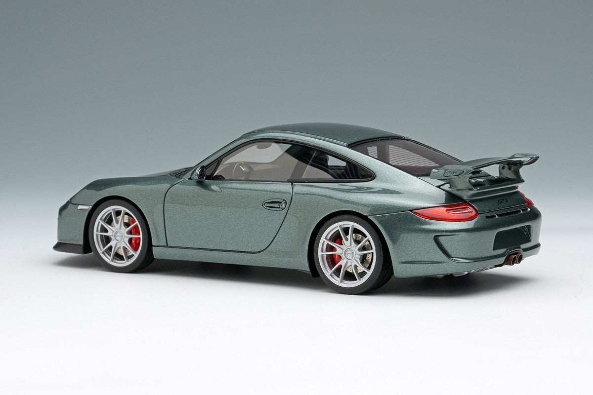 Make Up EIDOLON EM602K 1/43 Porsche 911 997.2 GT3 Malachite Green Metallic