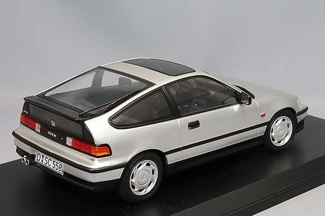 Norev NO188011 1/18 Honda CRX 1990 Silver Diecast
