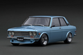 Ignition Model IG3307 1/18 Datsun Bluebird 510 2-Door Hayashi Light Blue Resin