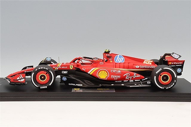 Looksmart LS18F1068 1/18 Ferrari SF-24 F1 US GP Austin 2024 2nd #55 Sainz