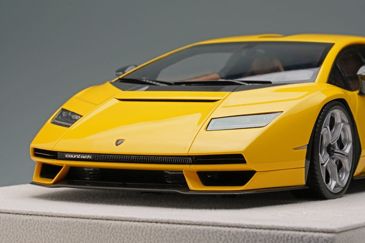 Make Up EIDOLON EML160D 1/18 Lamborghini Countach LPI 800-4 2022 Giallo