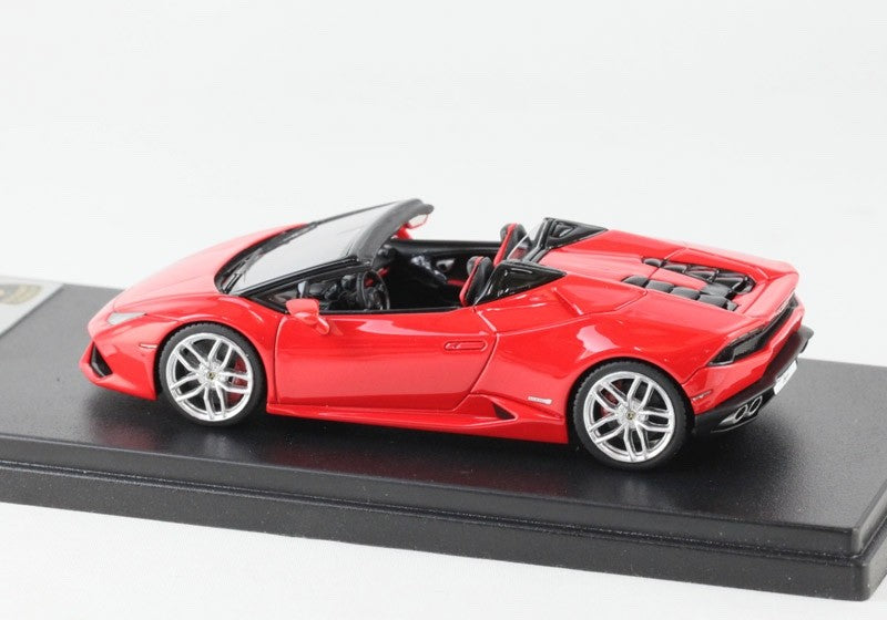 Looksmart LS452F 1/43 Lamborghini Huracan LP610-4 Spyder Rosso Mars Pearl Red