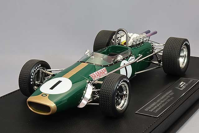 TOPMARQUES GRP122A 1/18 Brabham BT24 1967 Mexico GP #1 Resin