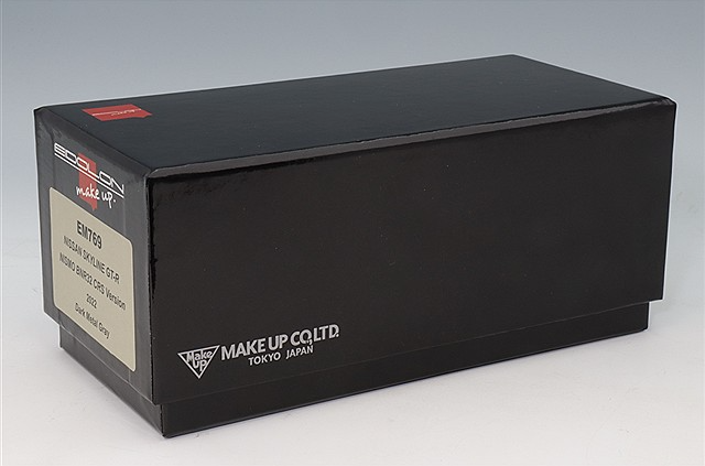 Make Up EIDOLON EM769 1/43 Nissan Skyline GT-R Nismo BNR32 CRS 2022 Dark Gray