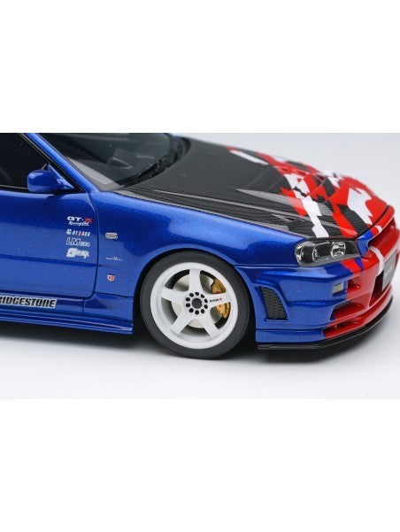 EIDOLON EM771 1/43 Nissan Skyline GT-R BNR34 Nismo R-Tune Launch Version 2000