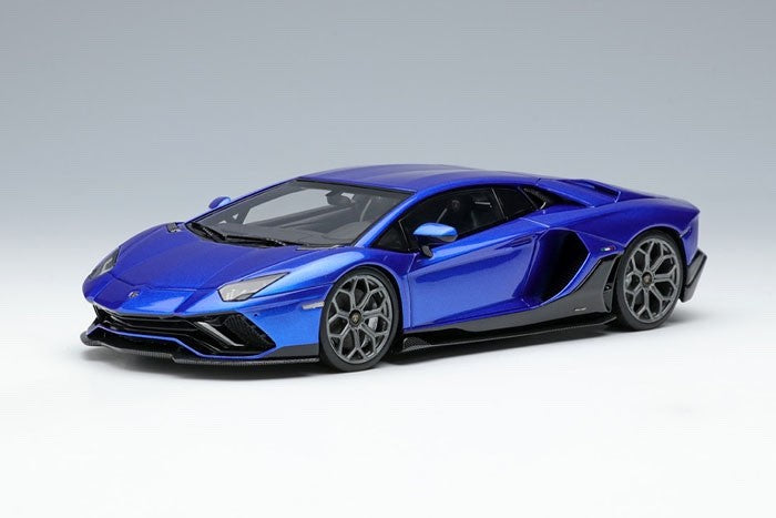 EIDOLON EM632D 1/43 Lamborghini Aventador LP780-4 Ultimae Blue Nethuns Resin