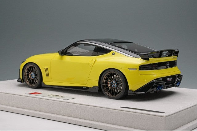 EIDOLON EML194E 1/18 IMPUL Fairlady Z 2023 Yellow Black Resin Limited 60pcs