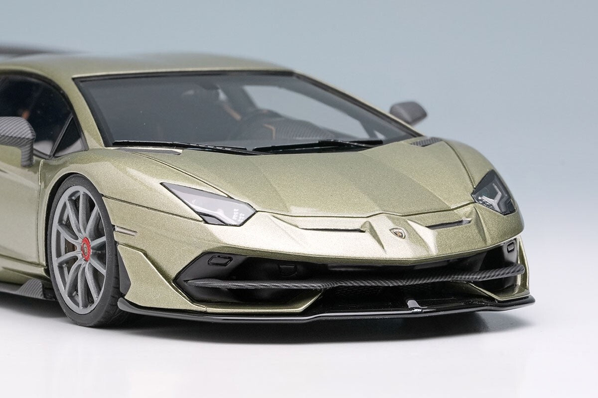 EIDOLON EM513I 1/43 Lamborghini Aventador SVJ 2018 Nireo Wheel Verde Draco