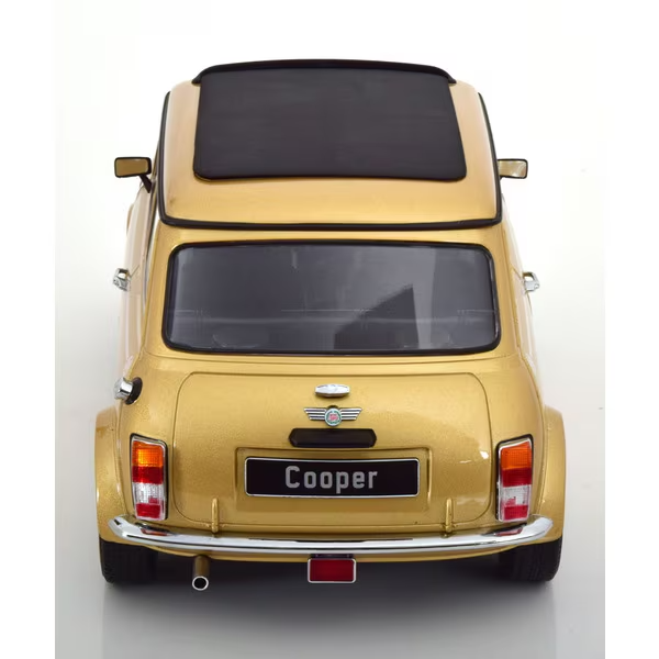 KK Scale KKDC120076R - 1/12 Mini Cooper Sunroof Gold Metallic Right-Hand Drive