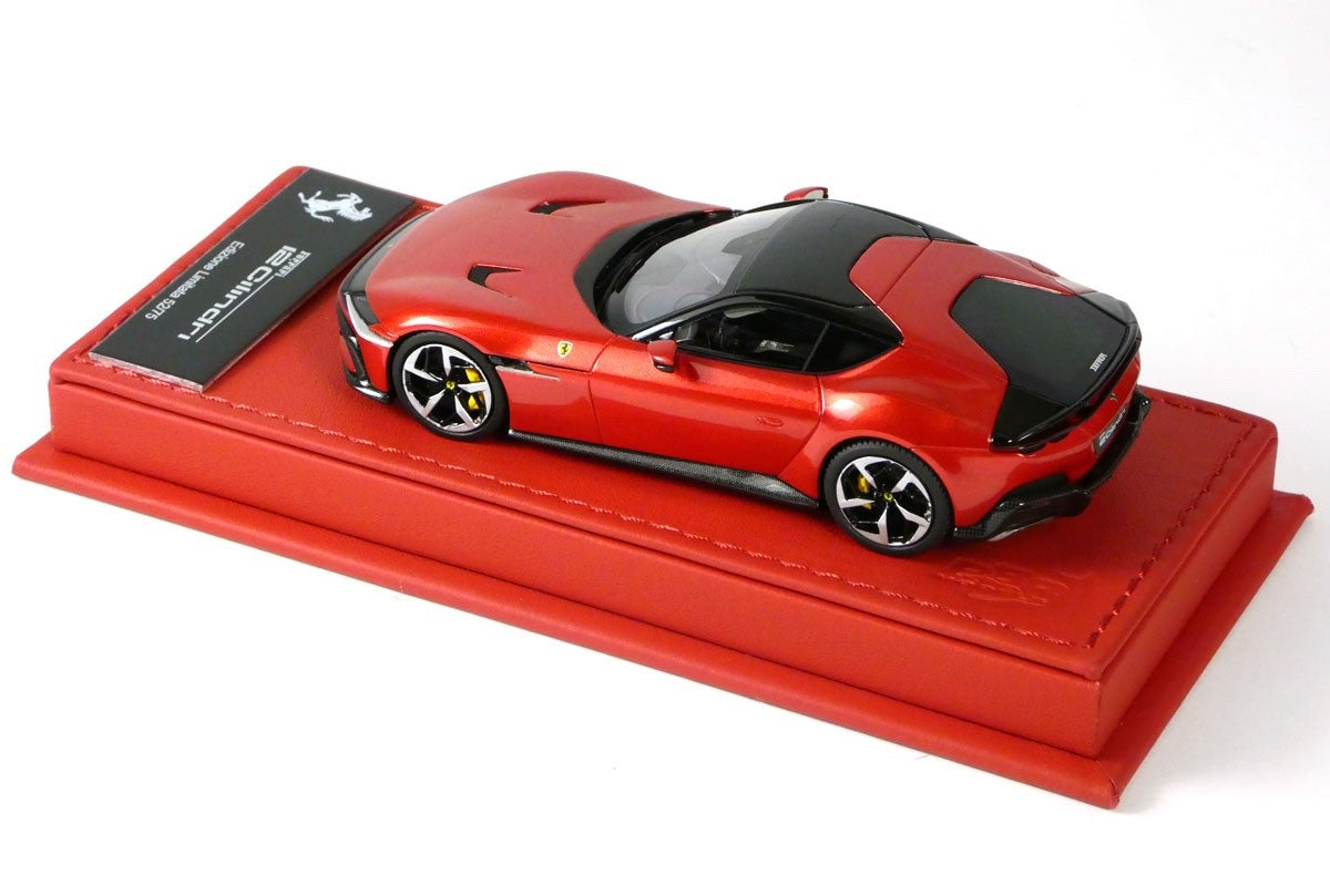 BBR C299FDL 1/43 Ferrari 12 Cilindri Coupe Rosso Imola Deluxe Leather Ltd 75pcs