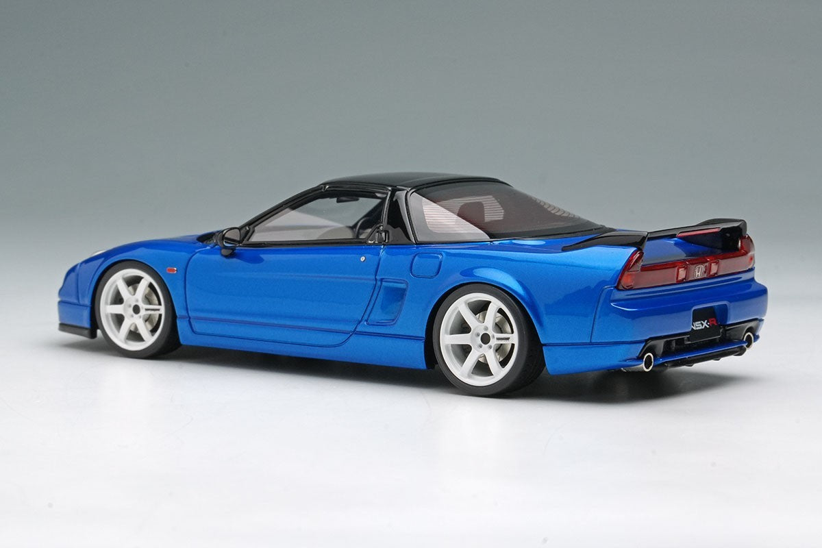Make Up EIDOLON EM825D 1/43 Honda NSX-R NA2 2002 Long Beach Blue Resin