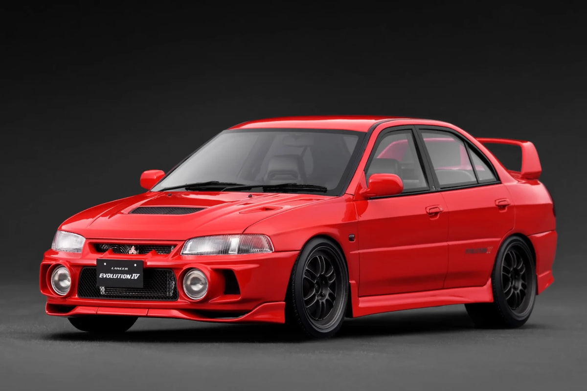 Ignition Model IG3783 1/18 Mitsubishi Lancer Evo IV CN9A Red Resin